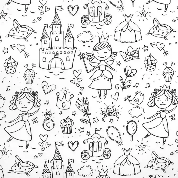 Prinzessinnen-Baumwollstoff zum Einfärben Meistverkauft