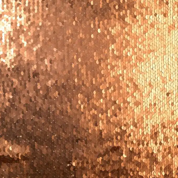 Paillenttenstoff bronze matte Sonderaktion