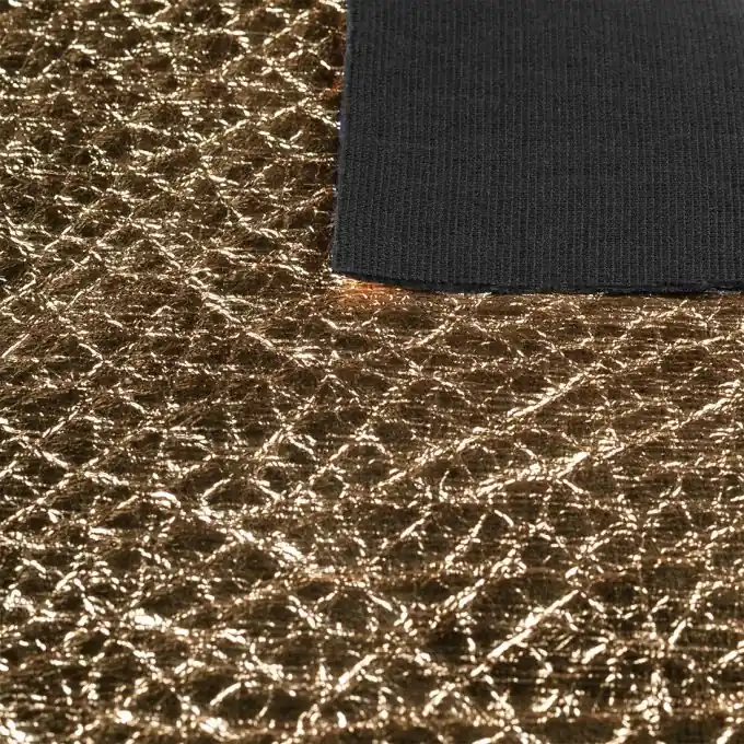 Kunstleder goldfarben Neuheit