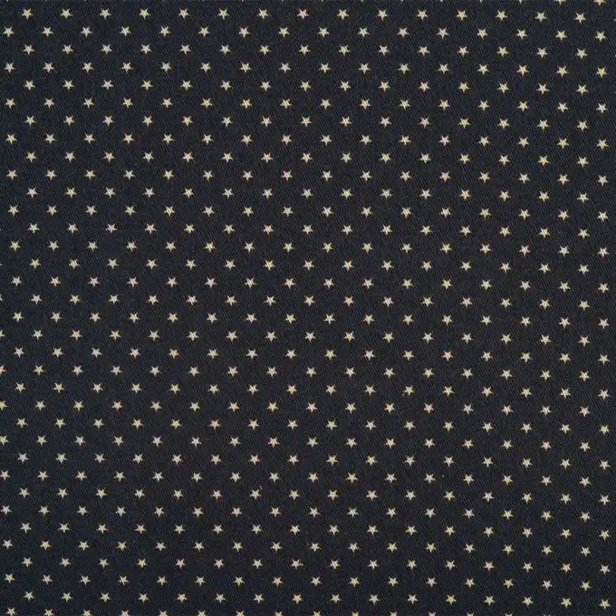 Kostenloser Versand Twill Sterne marineblau