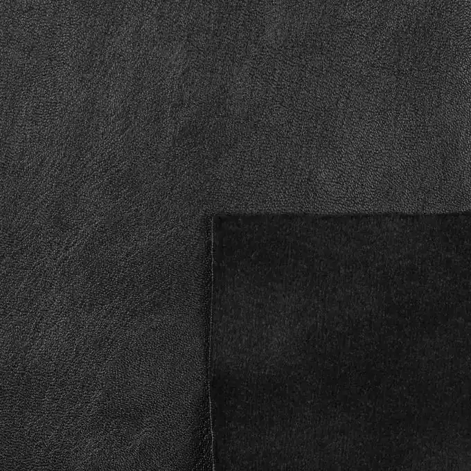 Garantierte Lieferung Kunstleder Schwarz