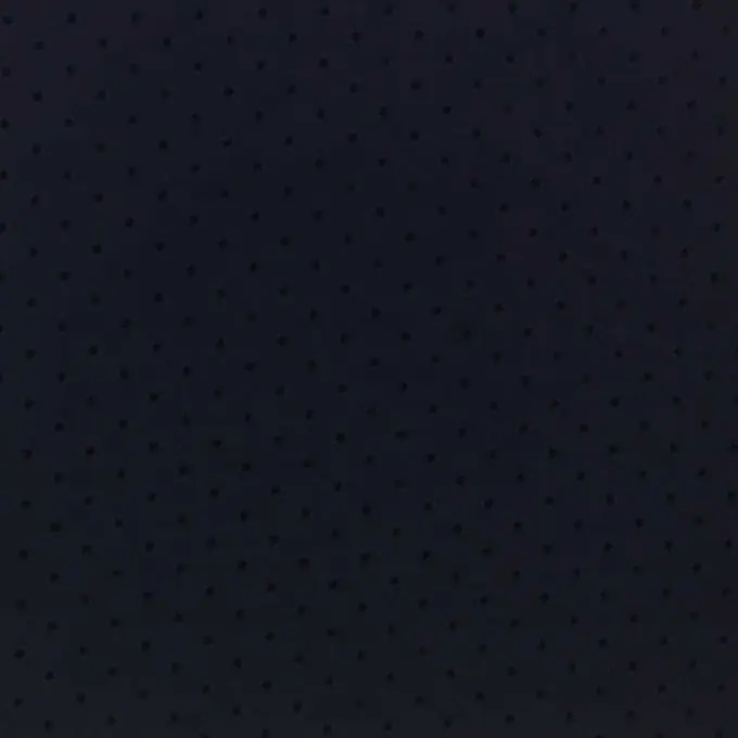 Flanell-Stoff Punkte Dunkelblau Billig