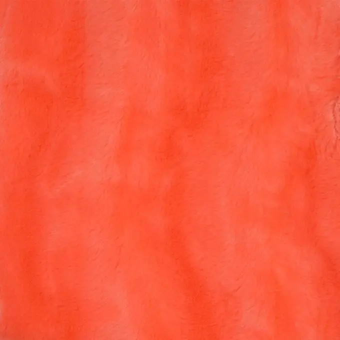 Original Leicher Kunstpelz, Neon-Pink