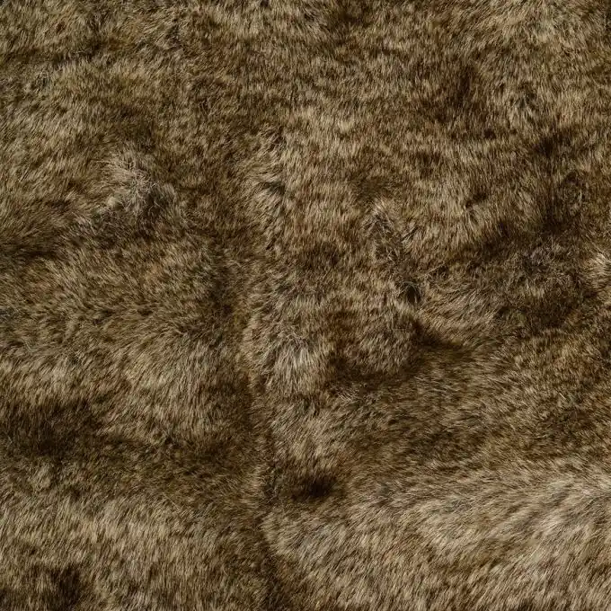 Must-Have Braune Kunstpelz 150cm Breite – Dekostoff