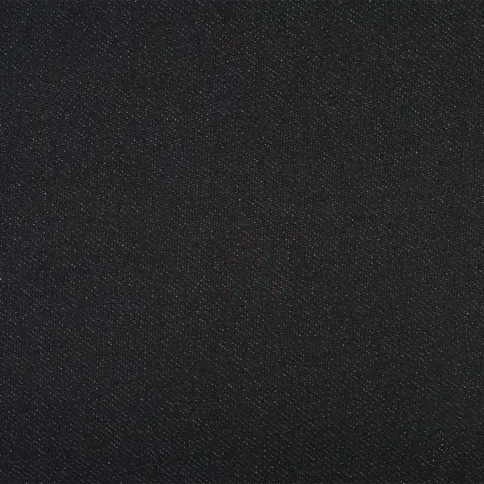 Ausverkauf Strickstoff irisiert lurex schwarz