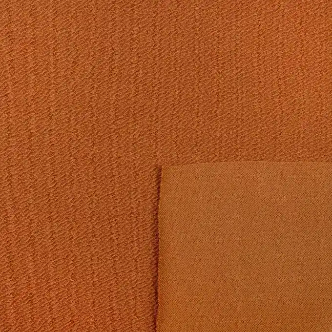 Orangerust Gestreifter Mesh-Stoff 150cm Breite Großhandel