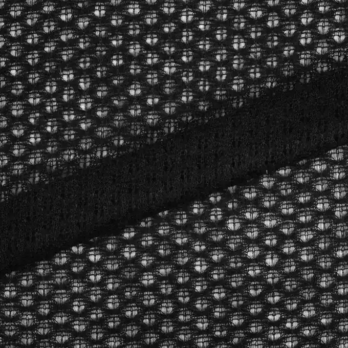 Strickstoff Geomuster schwarz Jetzt Bestellen