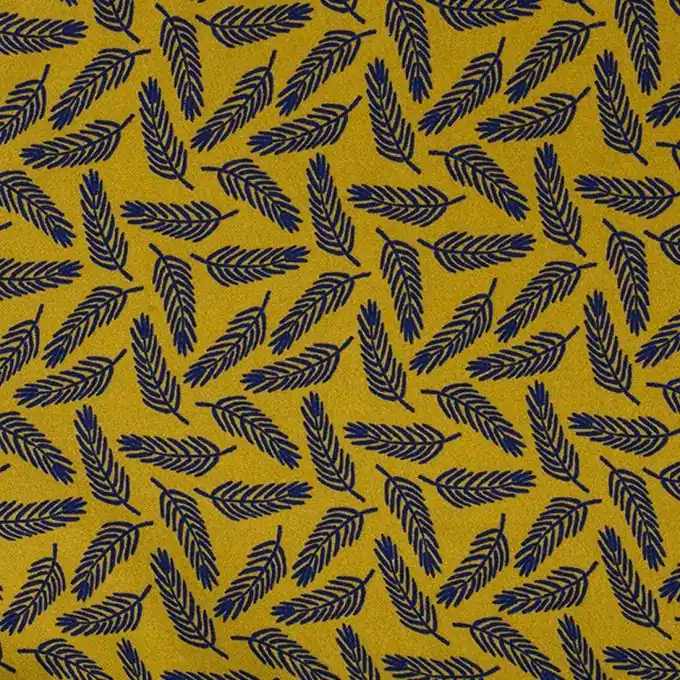 Billig Viskose-Crêpetuch Linna Morata Tiberiade 145cm Miel