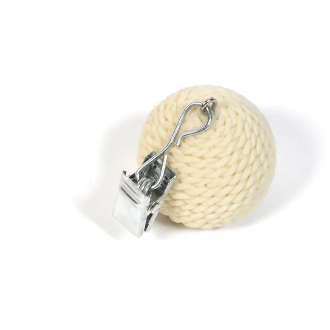 Kugelklammern für Tischdecke Handgefertigt