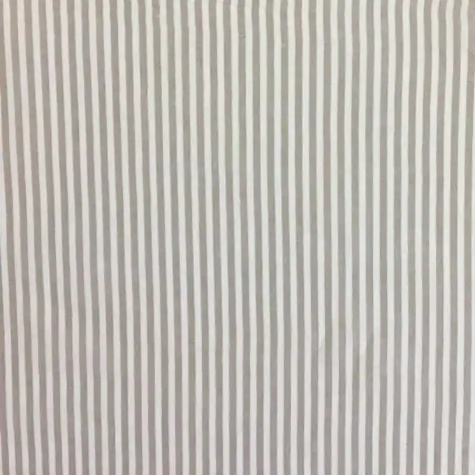 Leinenstoff Streifen beige Online Kaufen