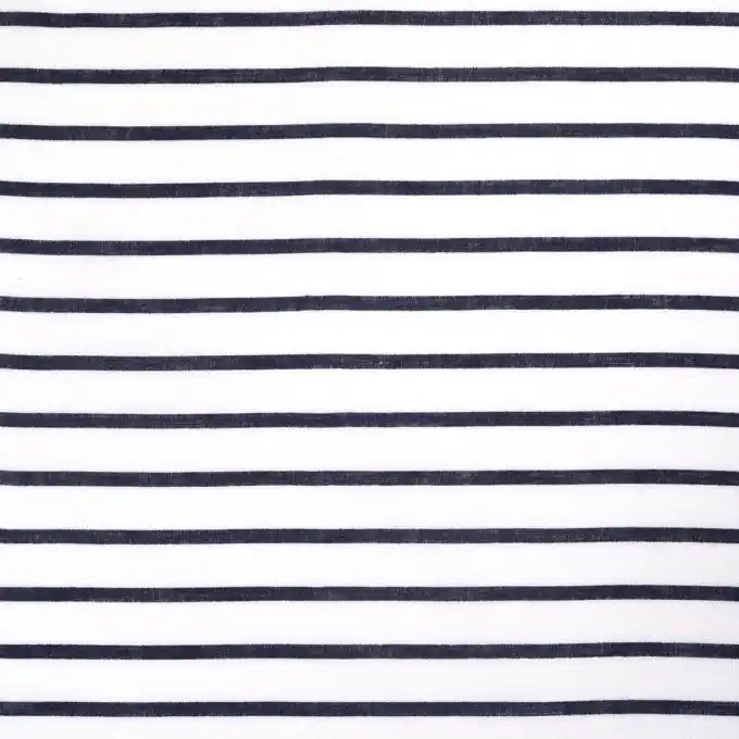 Nur Für Kurze Zeit Leinenstoff Extra Breit dunkelblau