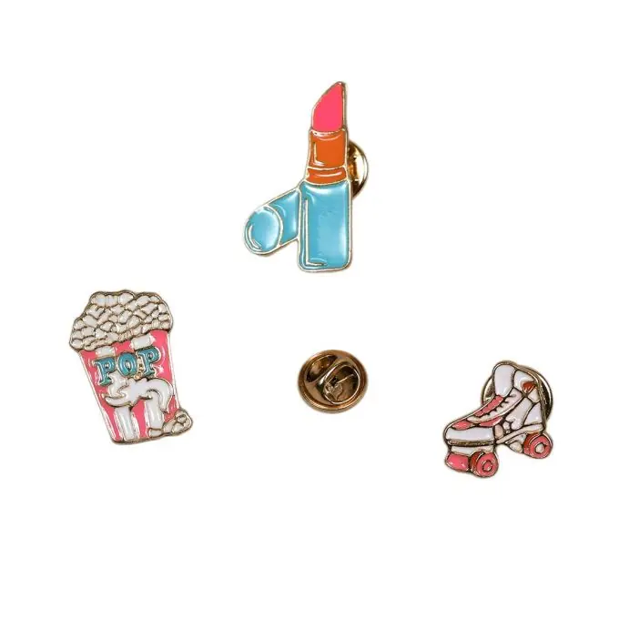 Preisreduziert MT Set mit 3 bunten Ansteckern in Einheitsgröße