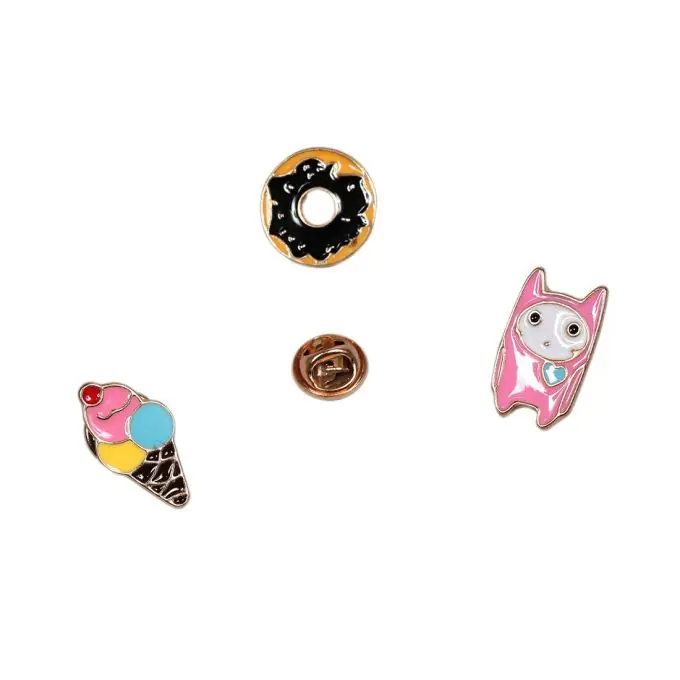 MT Set mit 3 bunten Ansteckern in Größe Unique Preisreduziert