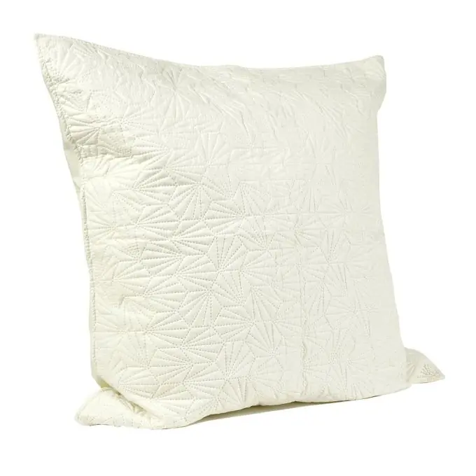 Geld-Zurück-Garantie Kissenbezug Origami Elfenbeinfarben