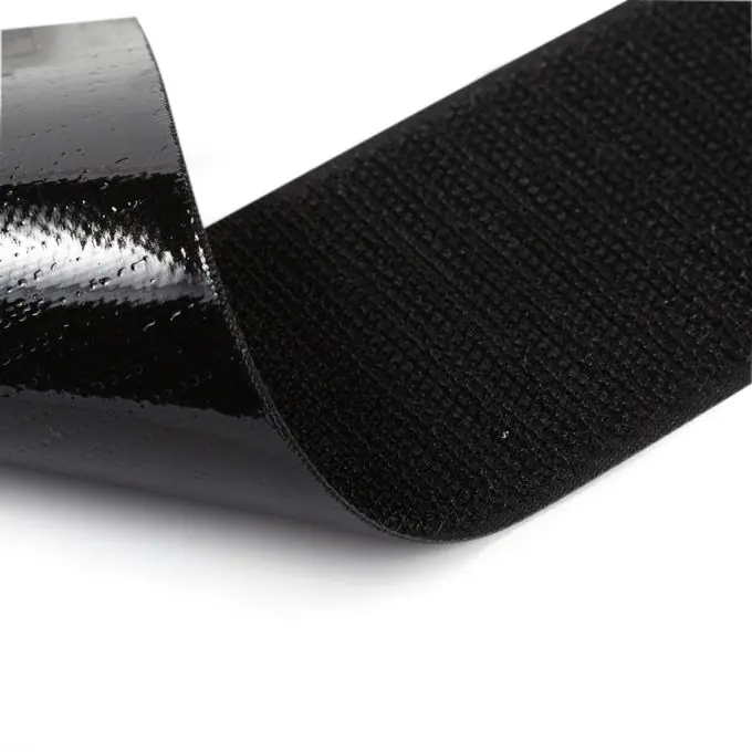 Klettband mit Klebefläche, 50 mm – Hakenband, schwarz Gleich Bestellen