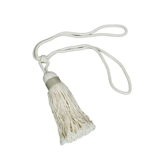 Raffhalter Krodel großer Pompon beige Original
