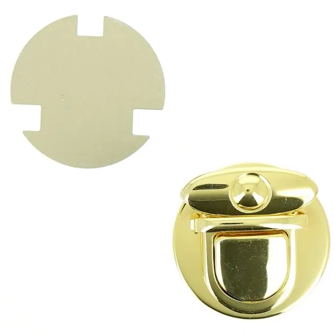 Ovaler Schiebeverschluss, gold 47 mm Sofort Bestellen