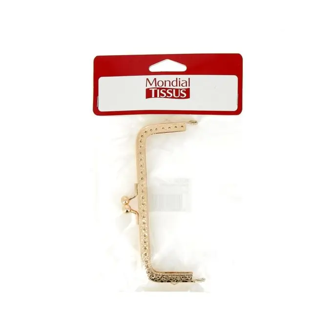 Goldener Verschluss aus Metall 12,5 cm Neue Kollektion