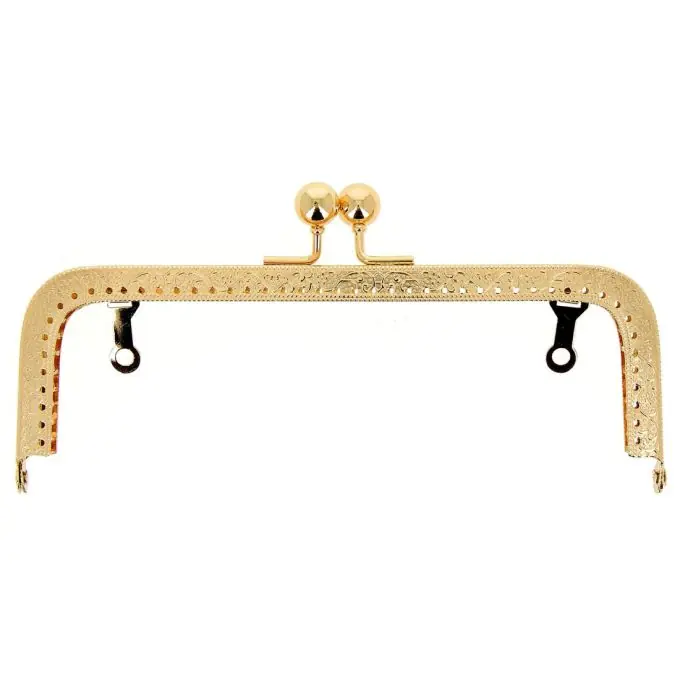 Bestseller Goldener, rechteckiger Verschluss 18 cm