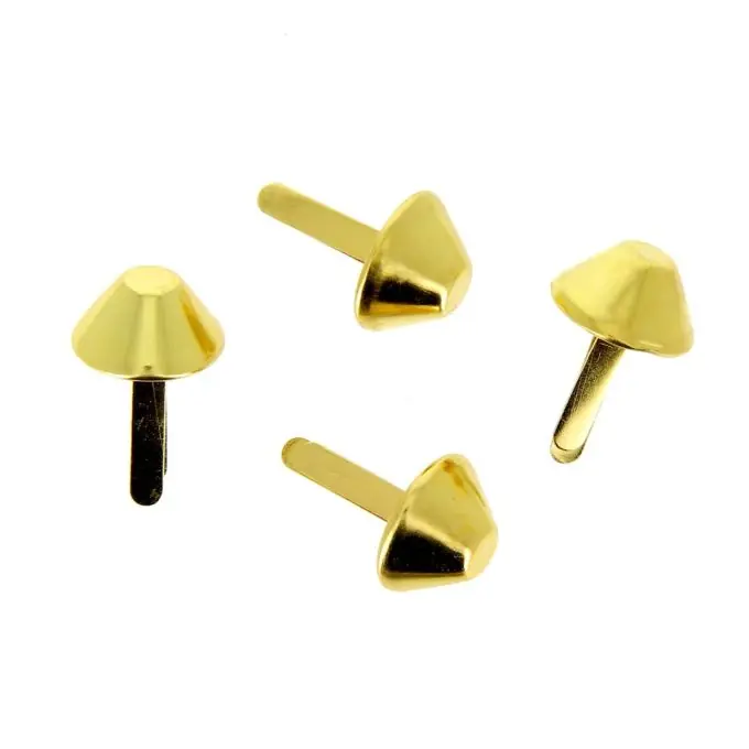 Nur Für Kurze Zeit Goldene Bodennägel für Taschen 15 mm