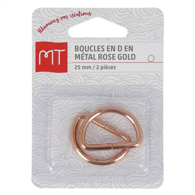 Halbring-Schnallen bronze 25 mm Saisonangebot