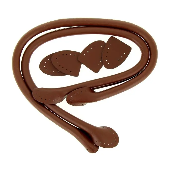 Henkel aus Kunstleder zum Annähen, braun Garantierte Lieferung