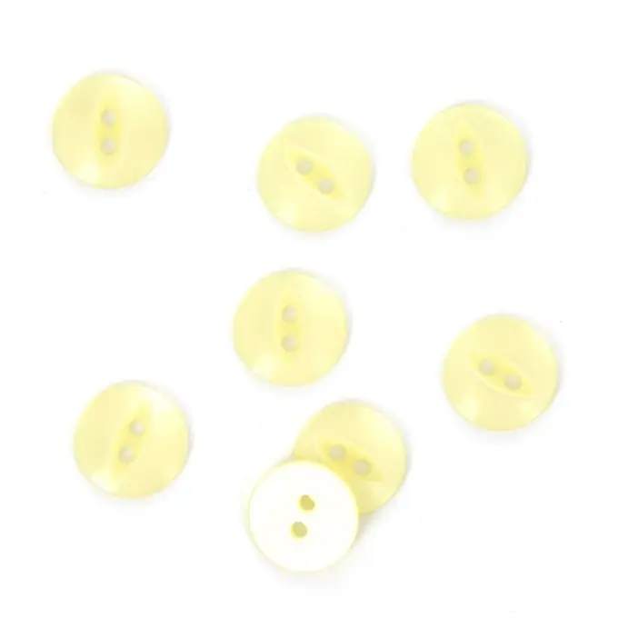 Kostenloser Rückversand Knöpfe rund ecru 14 mm