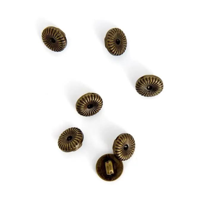 Bronzefarbene Manschettenknöpfe mit Stiel 13 mm Must-Have