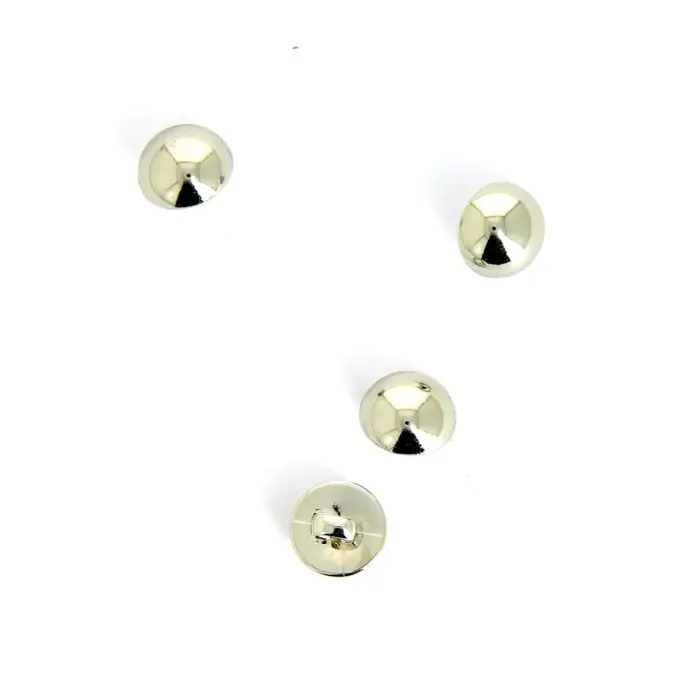 Beliebt Silberne Manschettenknöpfe mit Stiel 11 mm