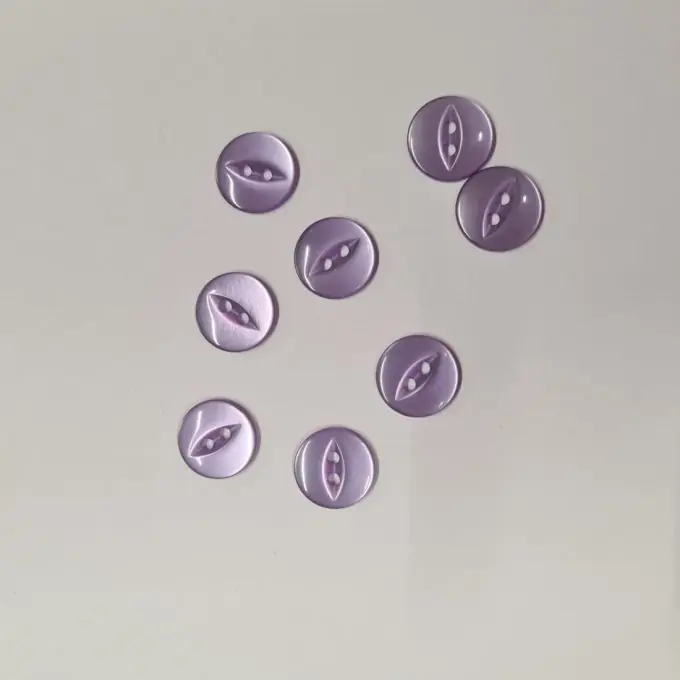 Preisknaller Knöpfe rund hellviolett 14 mm