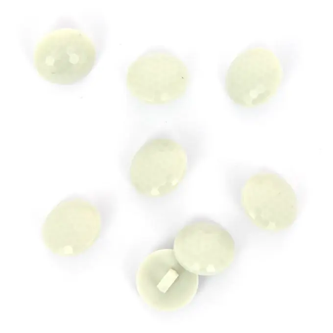 Wochenendangebot Knöpfe Diamant weiß 15 mm