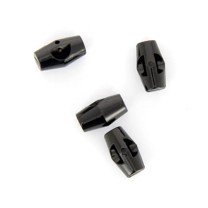 Top-Angebot Plastikknöpfe in Form eines Holzscheits 20 mm