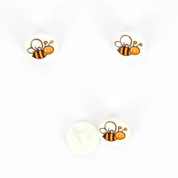 Knöpfe mit Bienenaufdruck 15 mm Expressversand