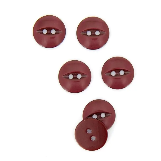 Knöpfe rund boreaux 16 mm Kracherpreis