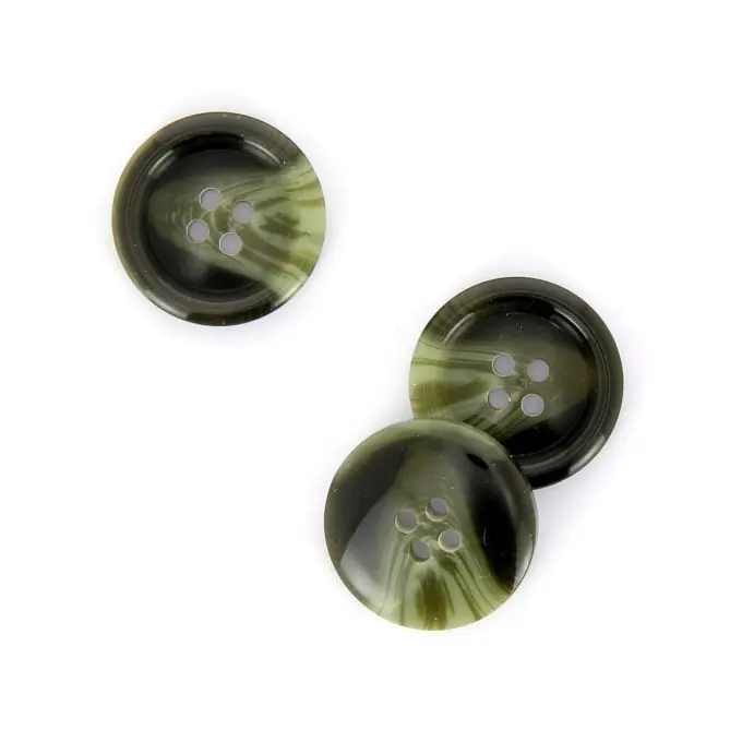 Dunkelgraue Knöpfe mit Farbverlauf 23 mm Billig