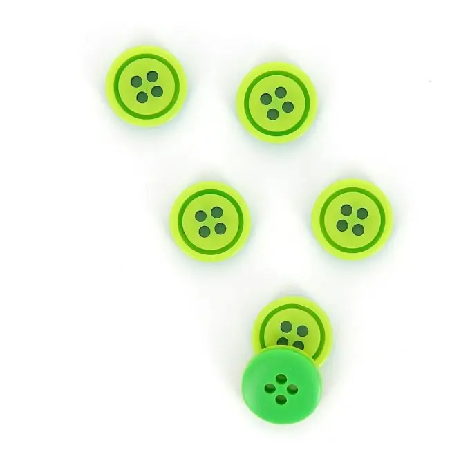 Runde bunte Knöpfe grün 14 mm Wochenendangebot