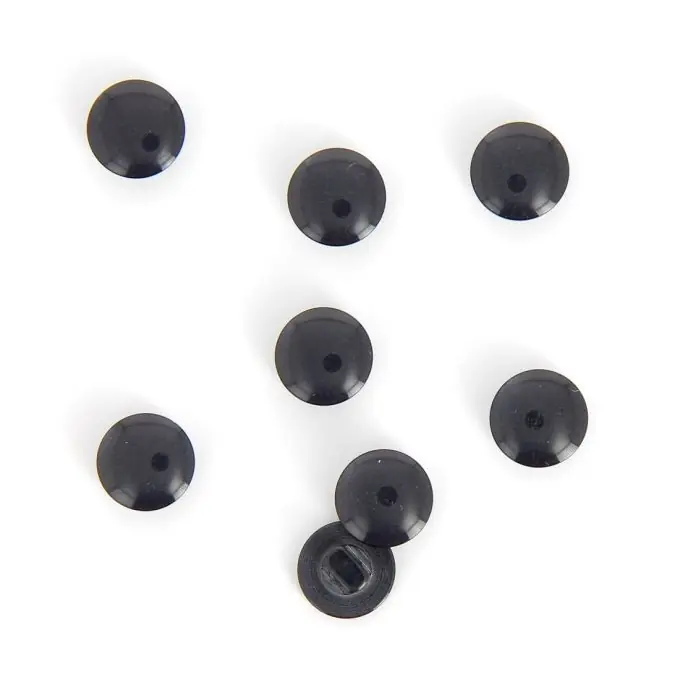 Hochwertig Knöpfe mit Stiel königsblau 11 mm