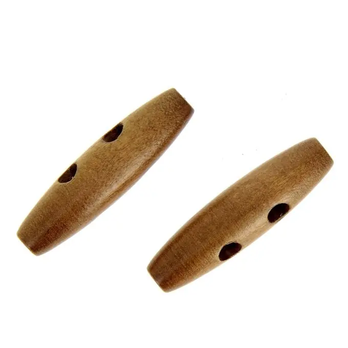 Finale Aktion Dufflecoat-Knöpfe dunkelbraun 50 mm