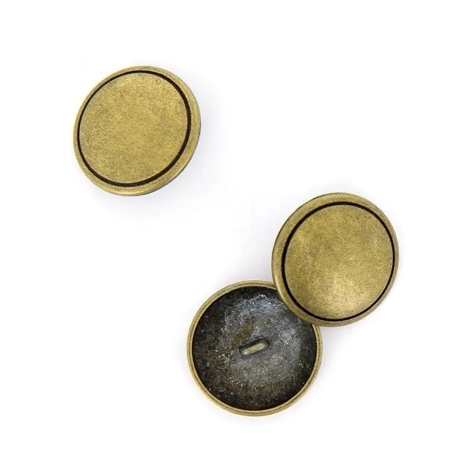 Kracherpreis Vergoldete Metallknöpfe 23 mm