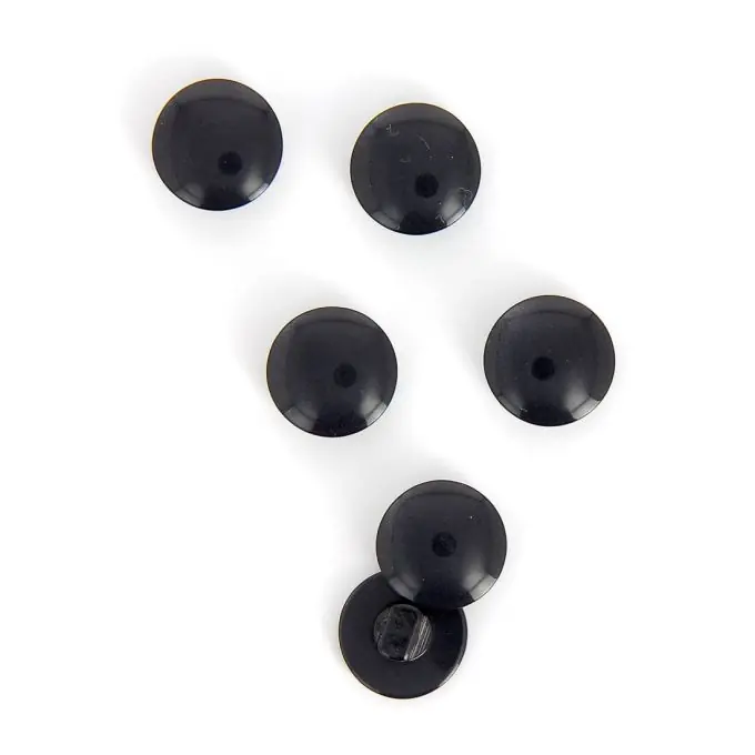 Must-Have Knöpfe mit Stiel königsblau 14 mm