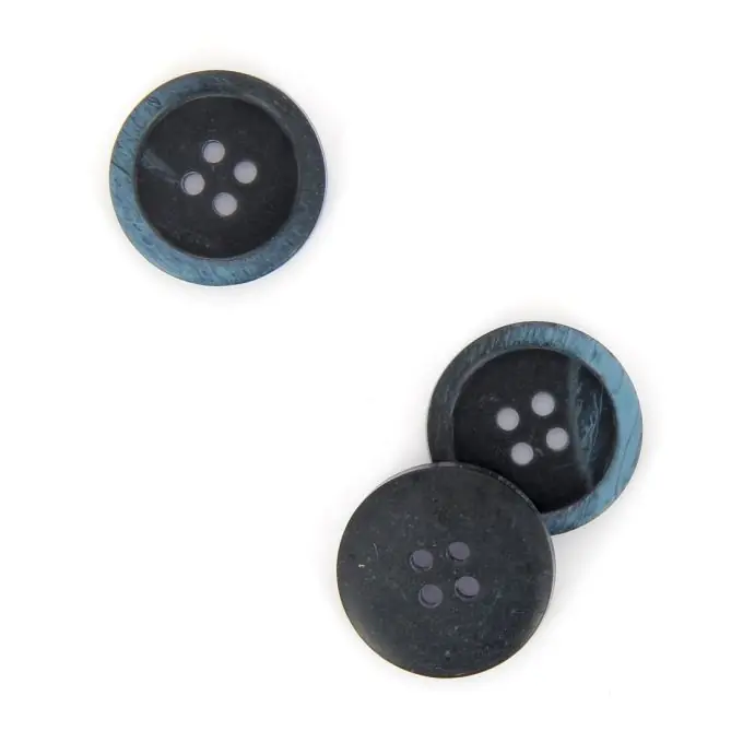 Marmorierte Knöpfe marineblau 23 mm Gleich Bestellen