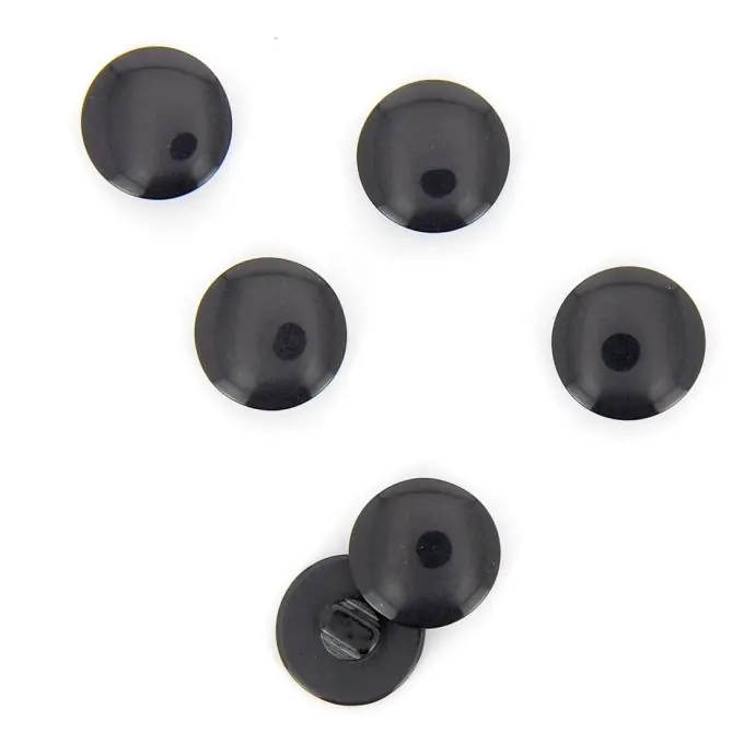 Geld-Zurück-Garantie Knöpfe mit Stiel königsblau 16 mm