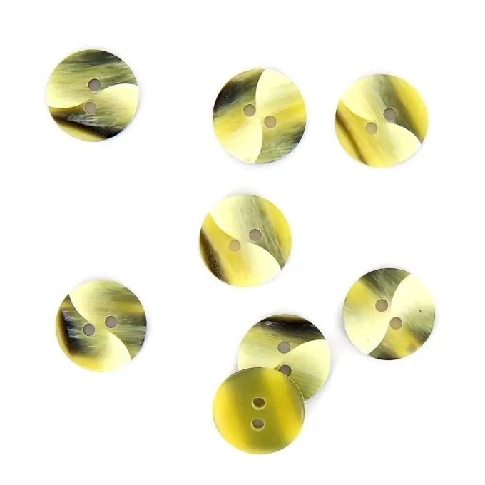 Must-Have Knöpfe beige und grau 15 mm