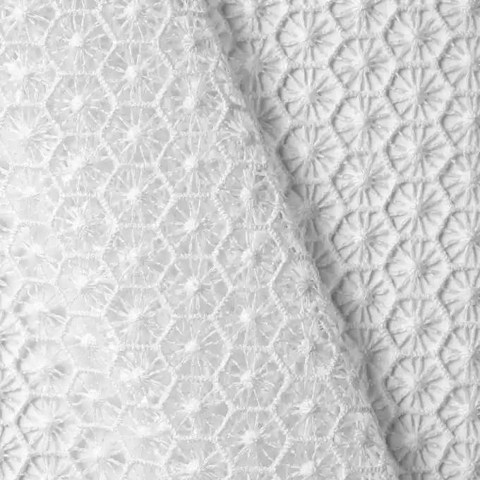 Geld-Zurück-Garantie Weiße Gipüre mit Sternen