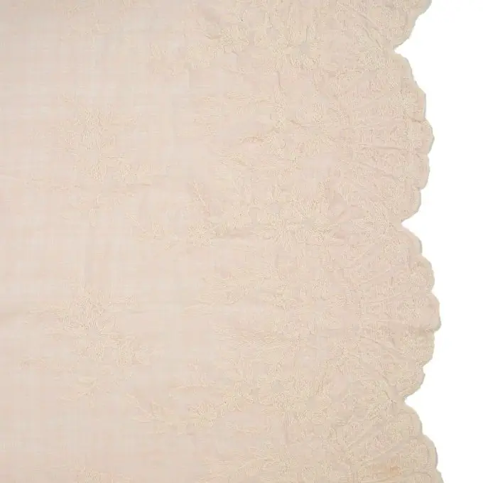 Preiswert Batist bestickt hellrosa