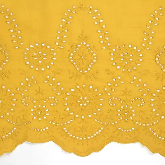 Exklusiv Broderie Anglaise Stoff