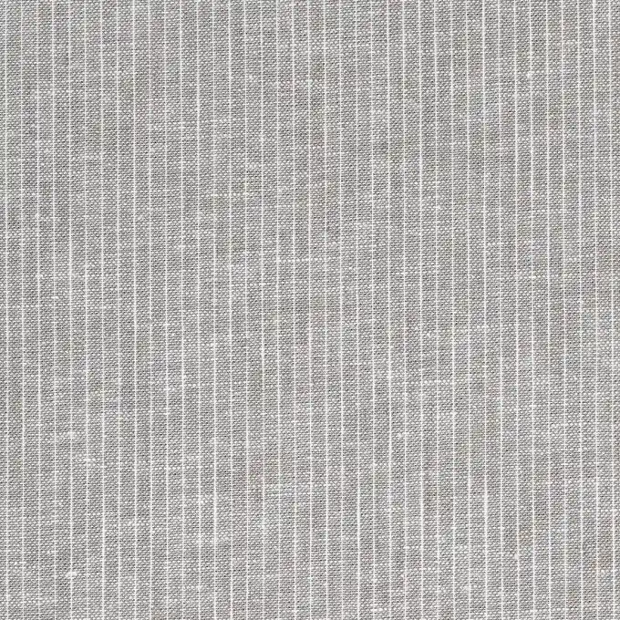 Abverkauf Leinenstoff Streifen Ecru