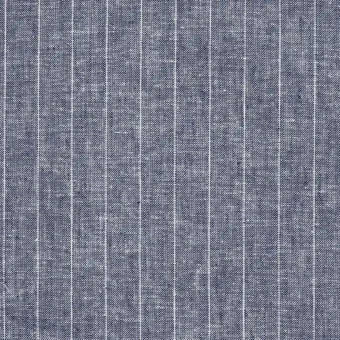 Blaugestreifter Leinenstoff 138cm Breite Finale Aktion