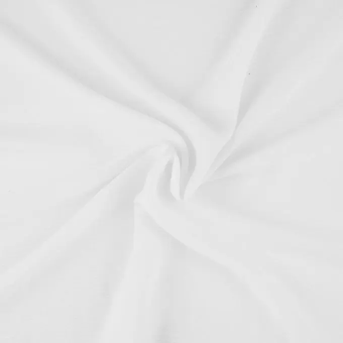 Weißer Creponstoff Neuheit