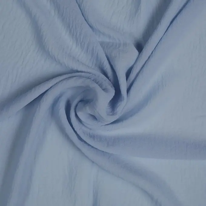 Batist knitter-Effekt blau Günstig